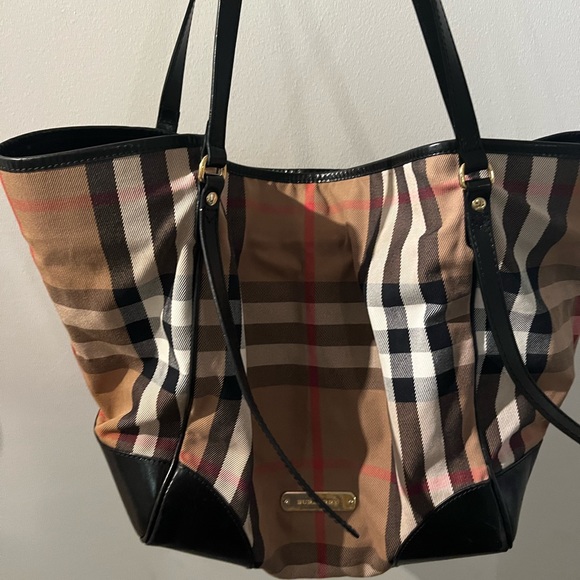 Burberry Canvas Tote Bag - Picture 2 of 4
